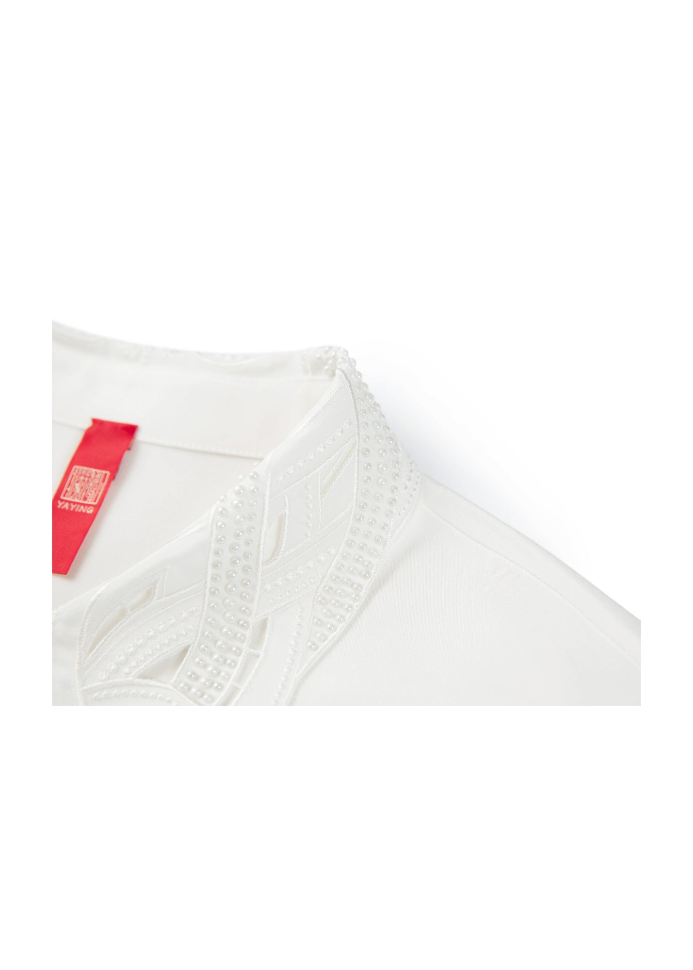 Classic Silk Shirt | White