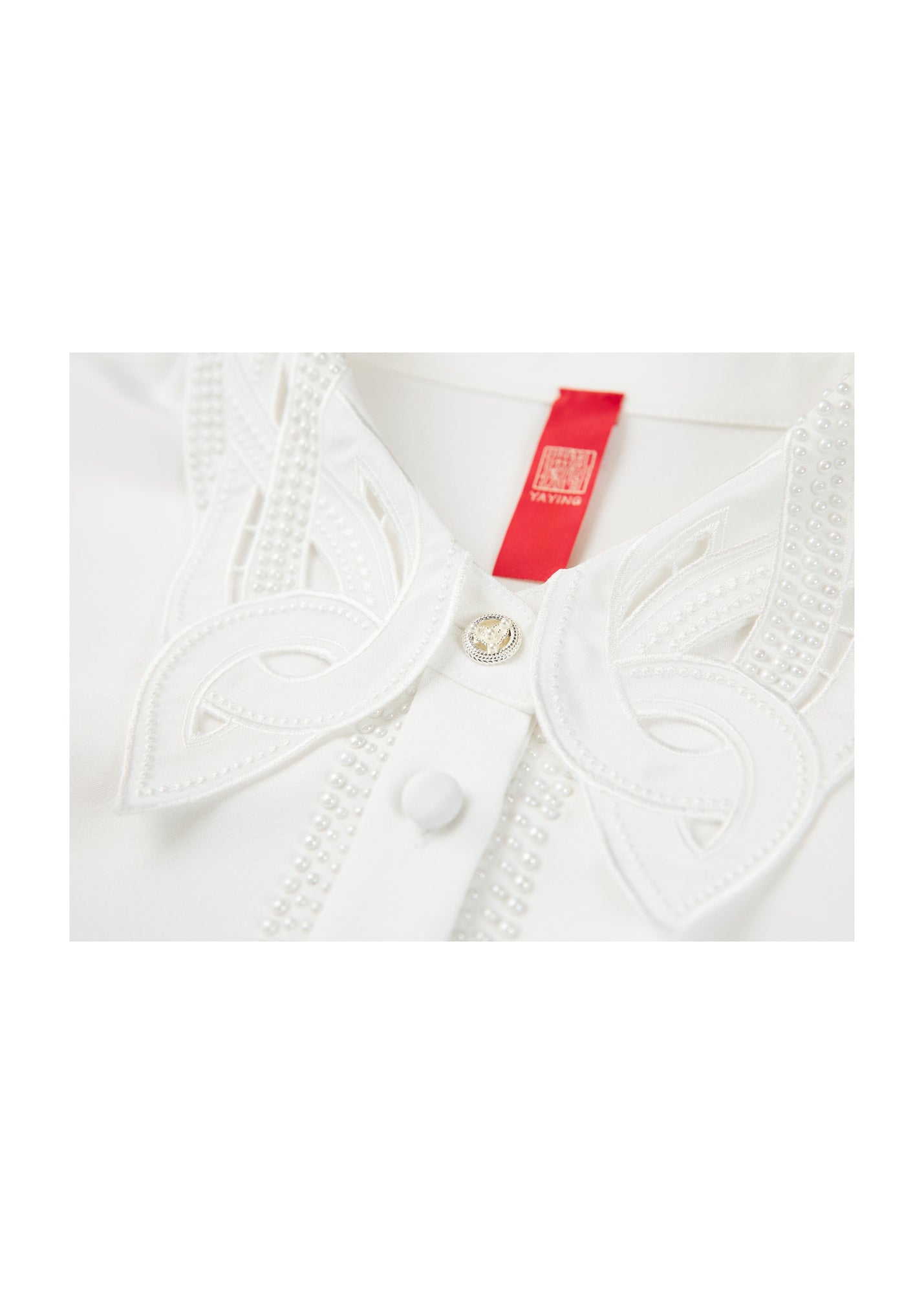 Classic Silk Shirt | White
