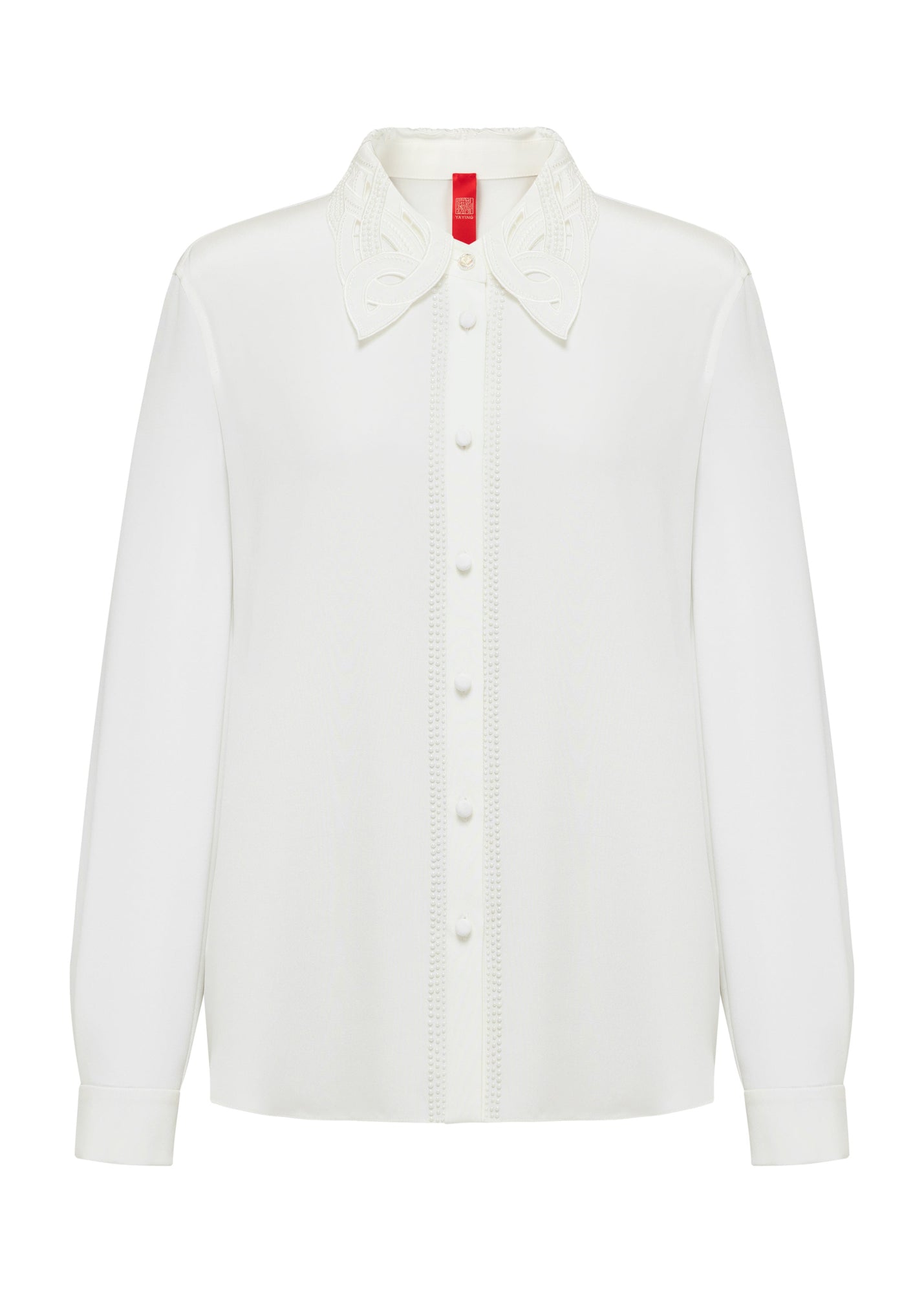 Classic Silk Shirt | White