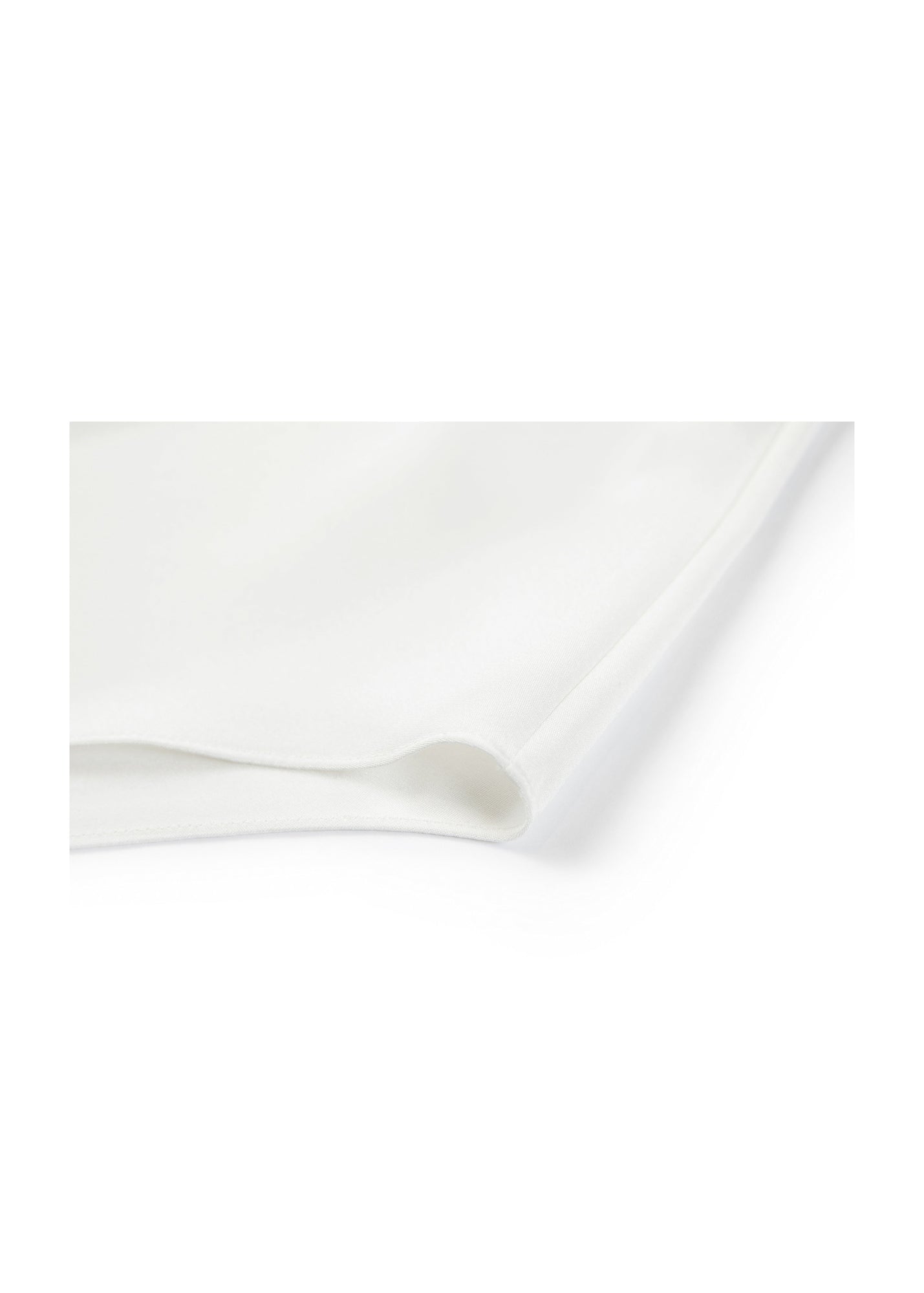 Classic Silk Shirt | White
