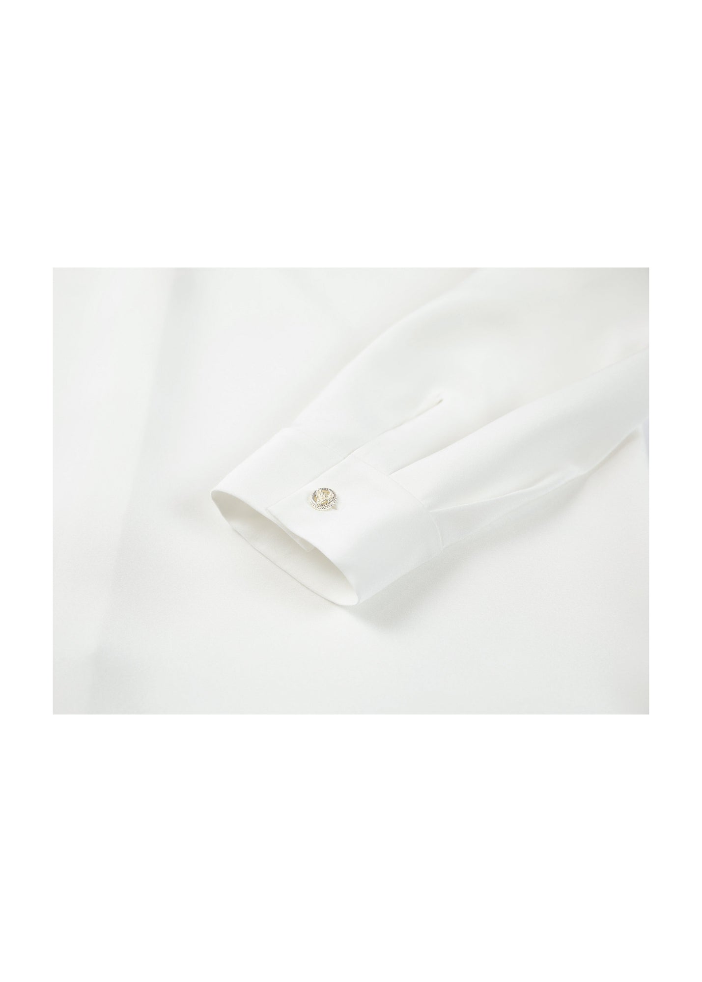 Classic Silk Shirt | White