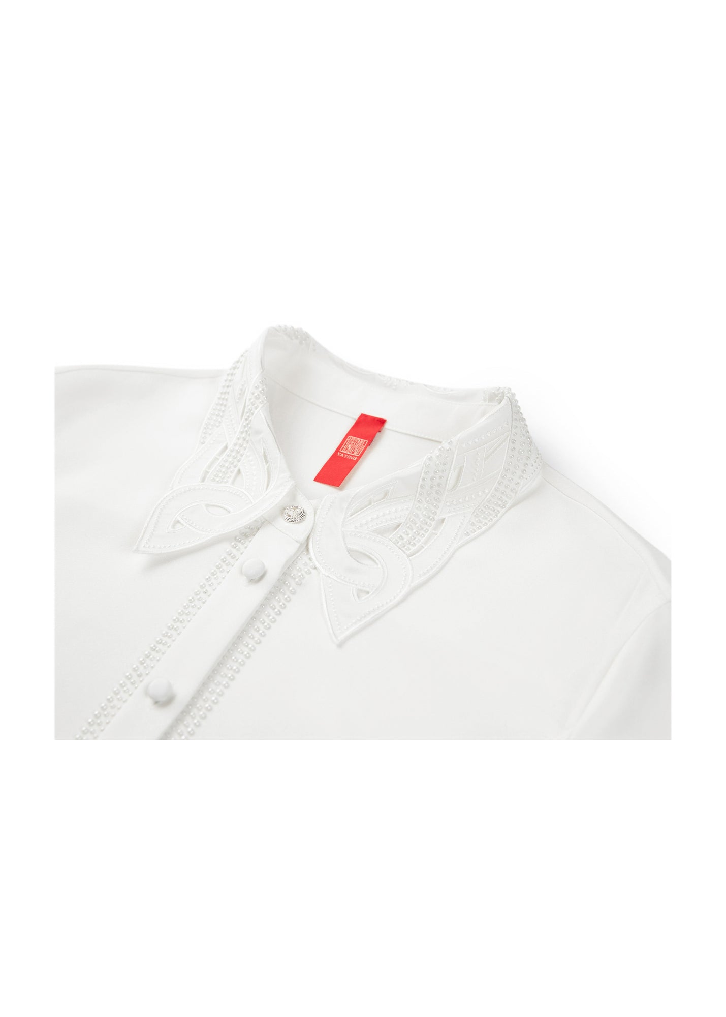 Classic Silk Shirt | White