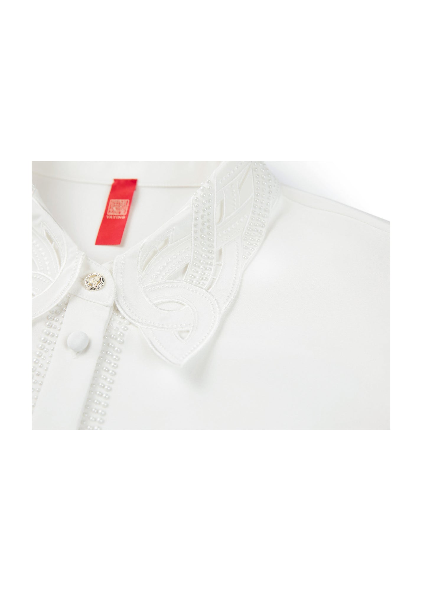 Classic Silk Shirt | White