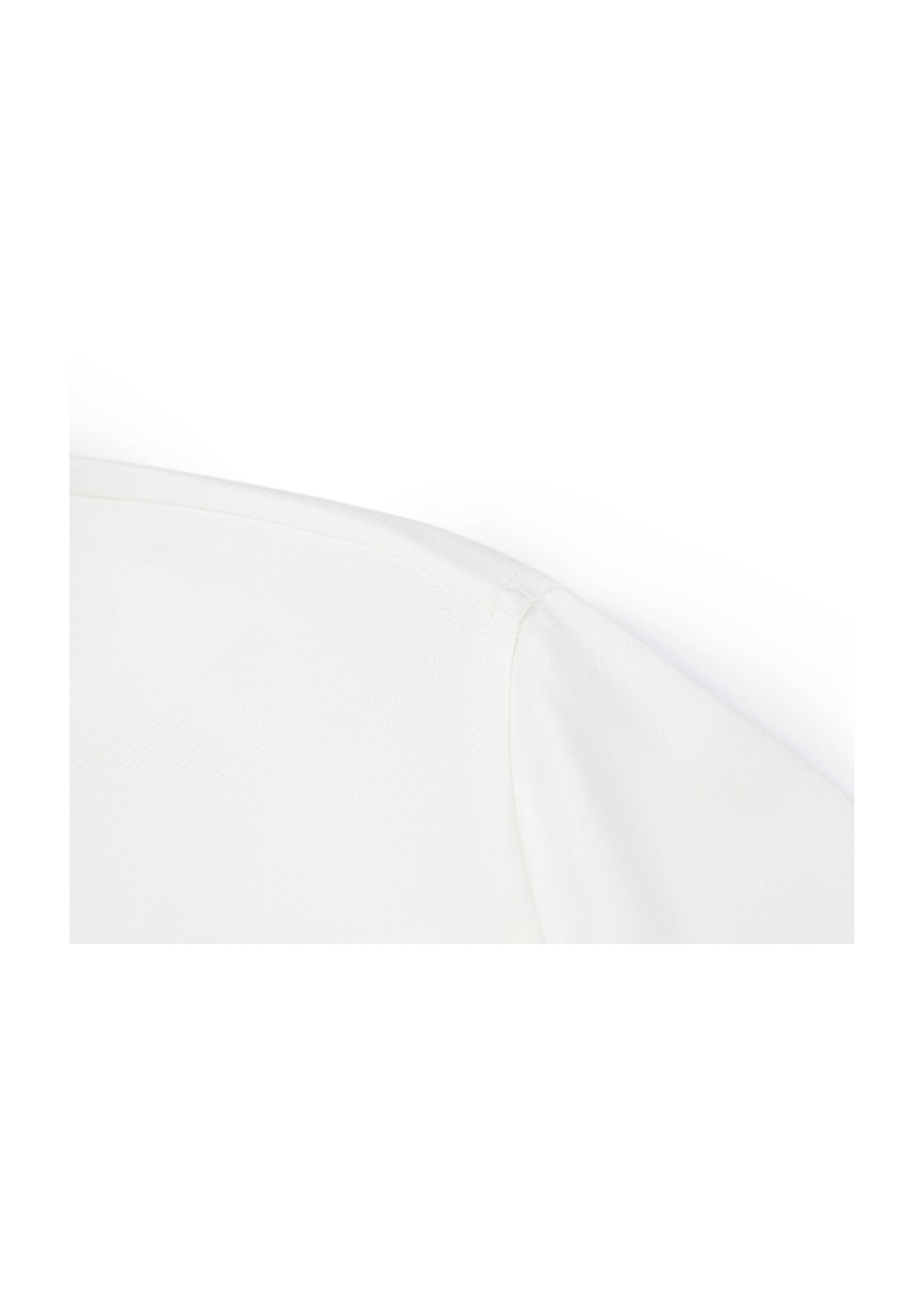 Classic Silk Shirt | White