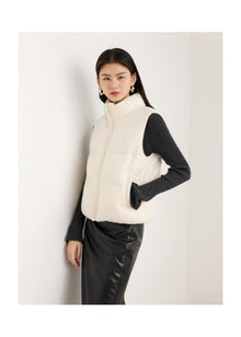 Contrast Sleeve Hoodie | Cream