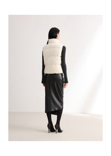 Contrast Sleeve Hoodie | Cream