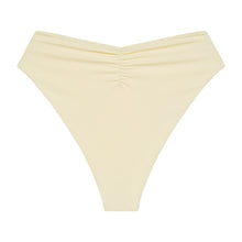 Paula Tie-Up Bikini Bottom | Cream Rib