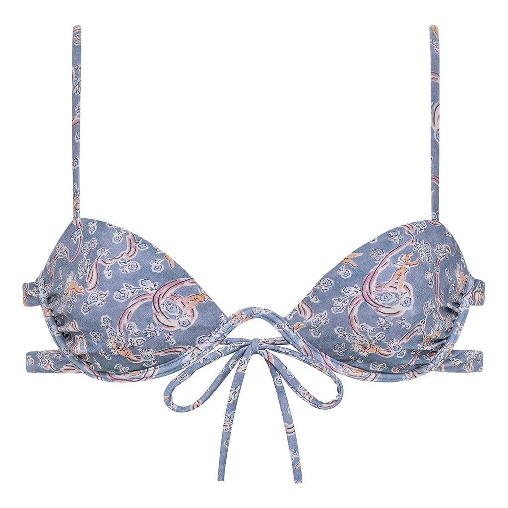 Elany Tie-Up Bikini Top | Cupid