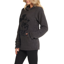 Cozychic Classic Adult Mickey Mouse Hoodie | Carbon/Black