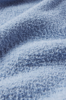 Kids | Recycled Boucle Hoodie & Jogger Set | Wedgewood Blue