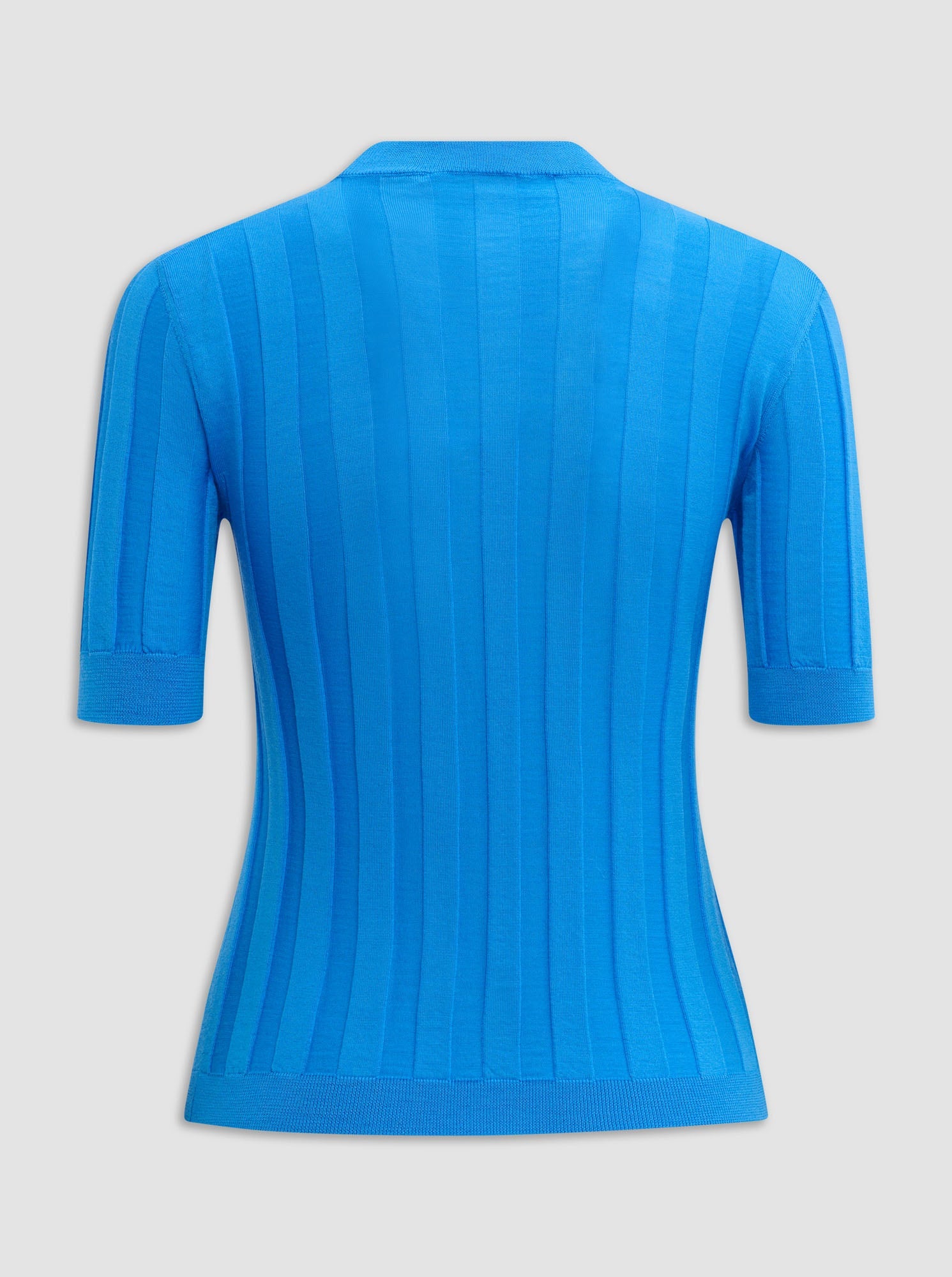 Deeda Crewneck Rib Sweater | Blue Sea