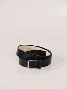Mini Hutch Belt | Marrone & Silver