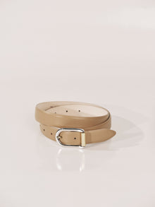 Mija Belt | Cappuccino & Silver & 24K Gold