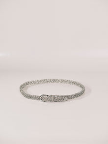 Cassiopa Belt | Silver Beaded