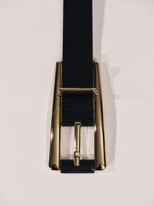 Juergen Belt | Black & 24K Gold