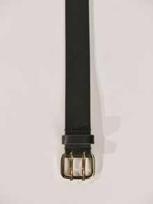 Mini Hutch Belt | Olive & 24K Gold