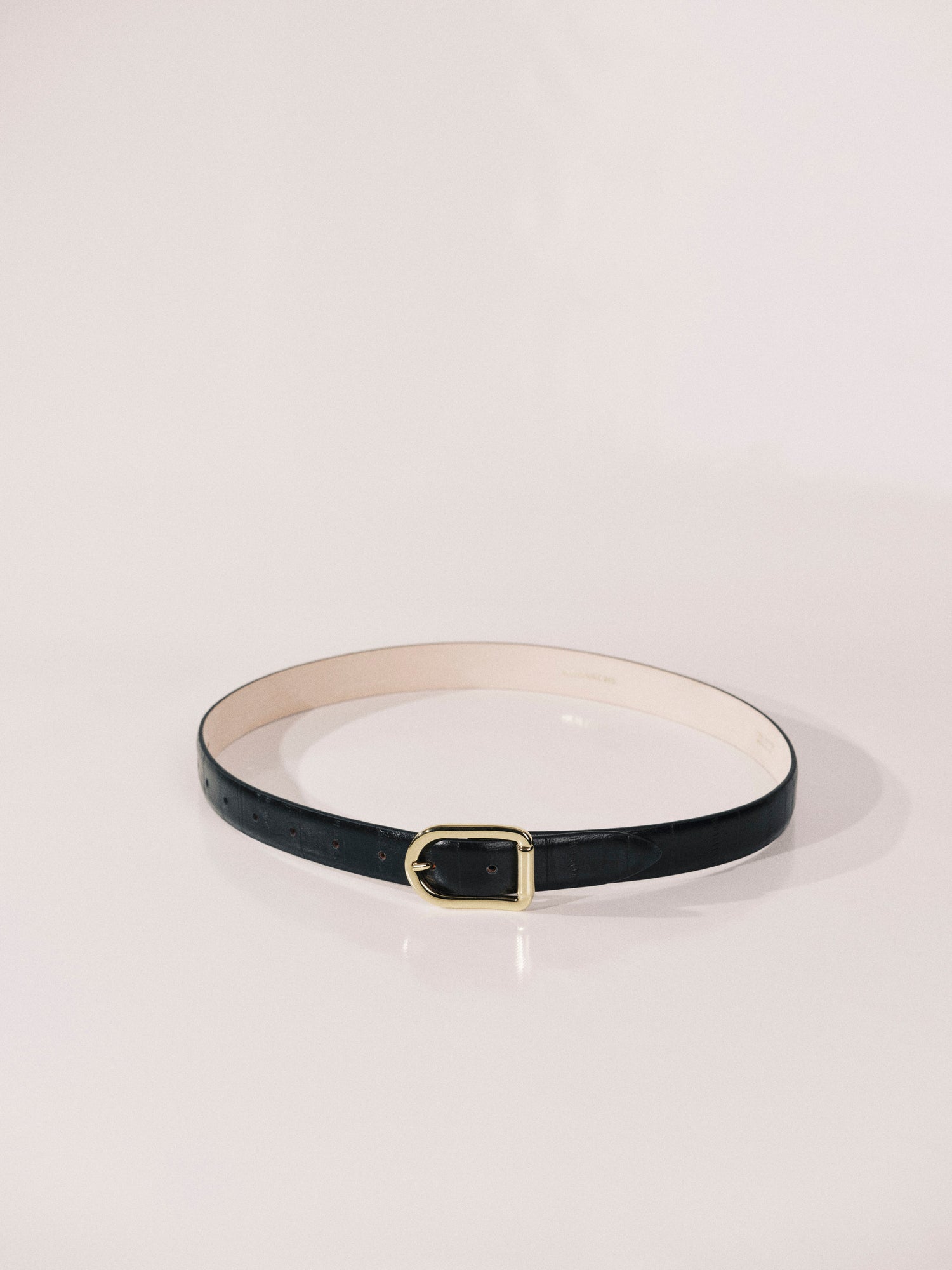 Mija Black Eel Gold | Black Eel & 24K Gold
