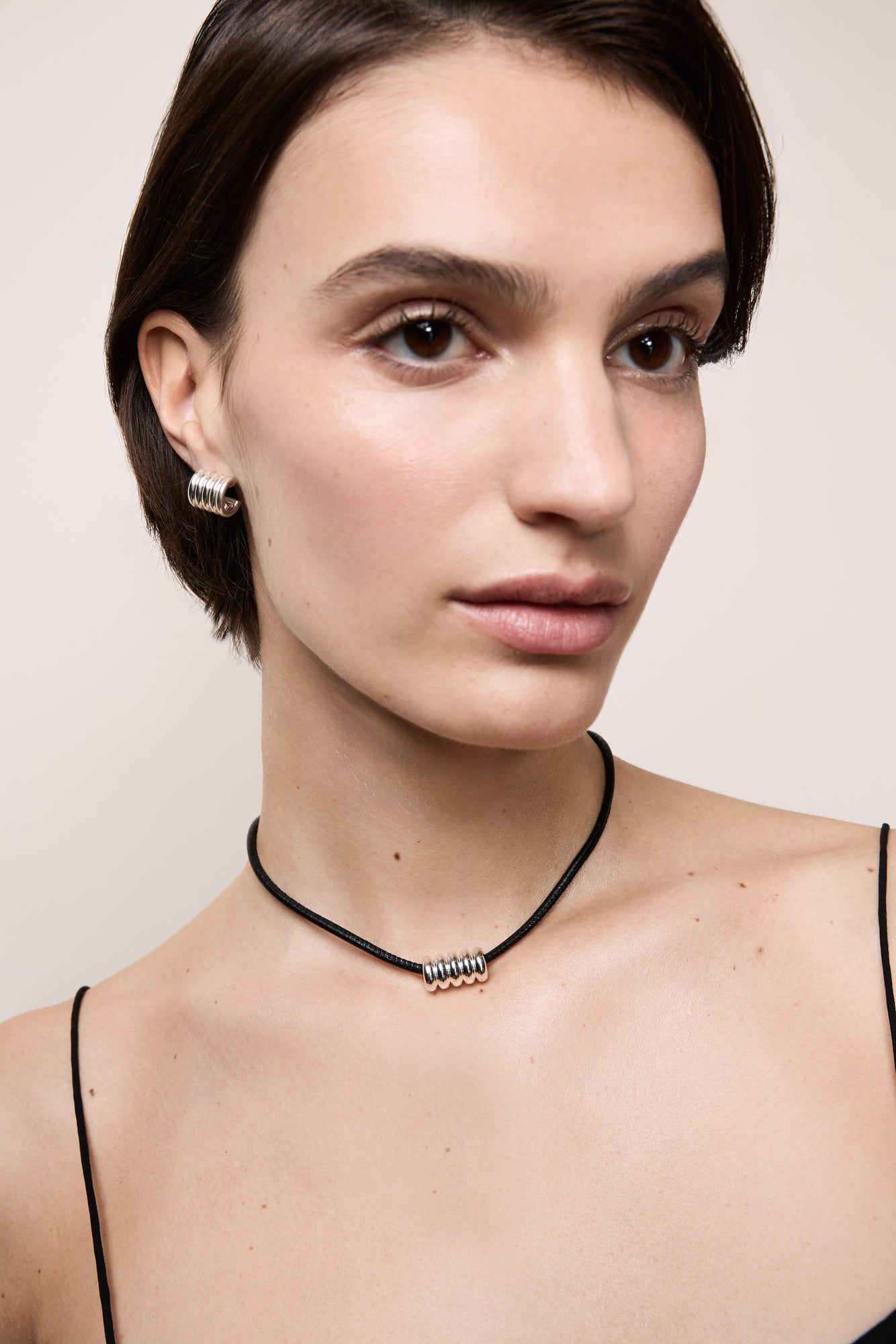 Hollyhock Necklace | Sterling Silver
