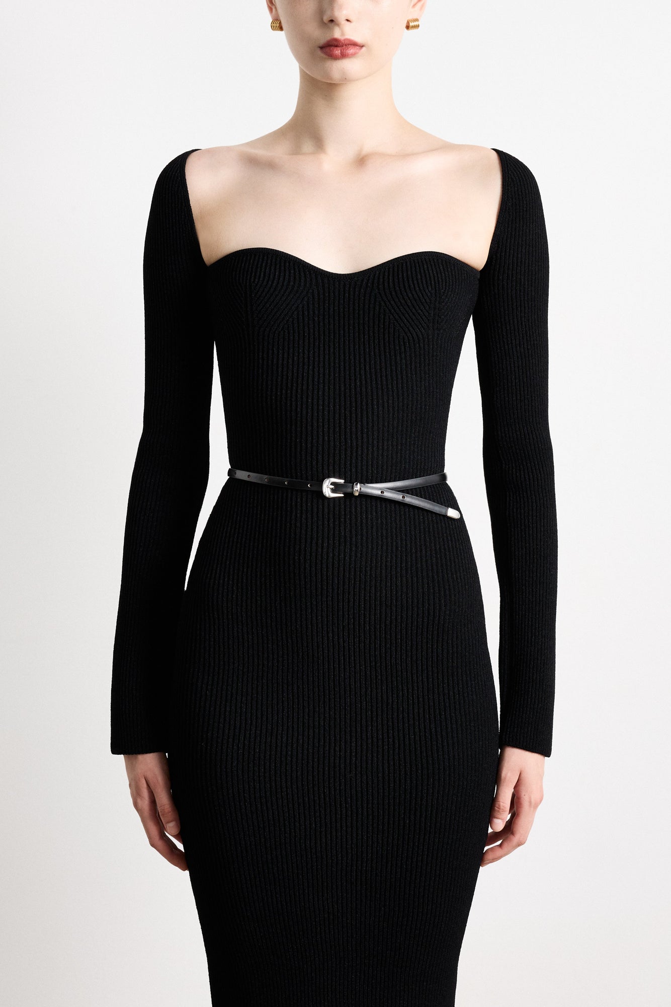 Le Fil Belt | Black & Silver