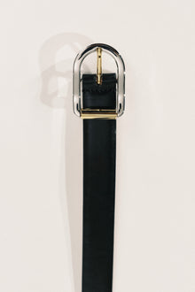 Mija Mixed Metal Belt | Grey