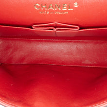 Chanel | Pre-Owned Medium Classic Chevron Lambskin Double Flap | Orange/Dark Orange