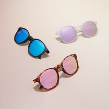 Unisex | Volley Sunglasses | Frosty Matte Crystal | Lavender Polarized Lenses