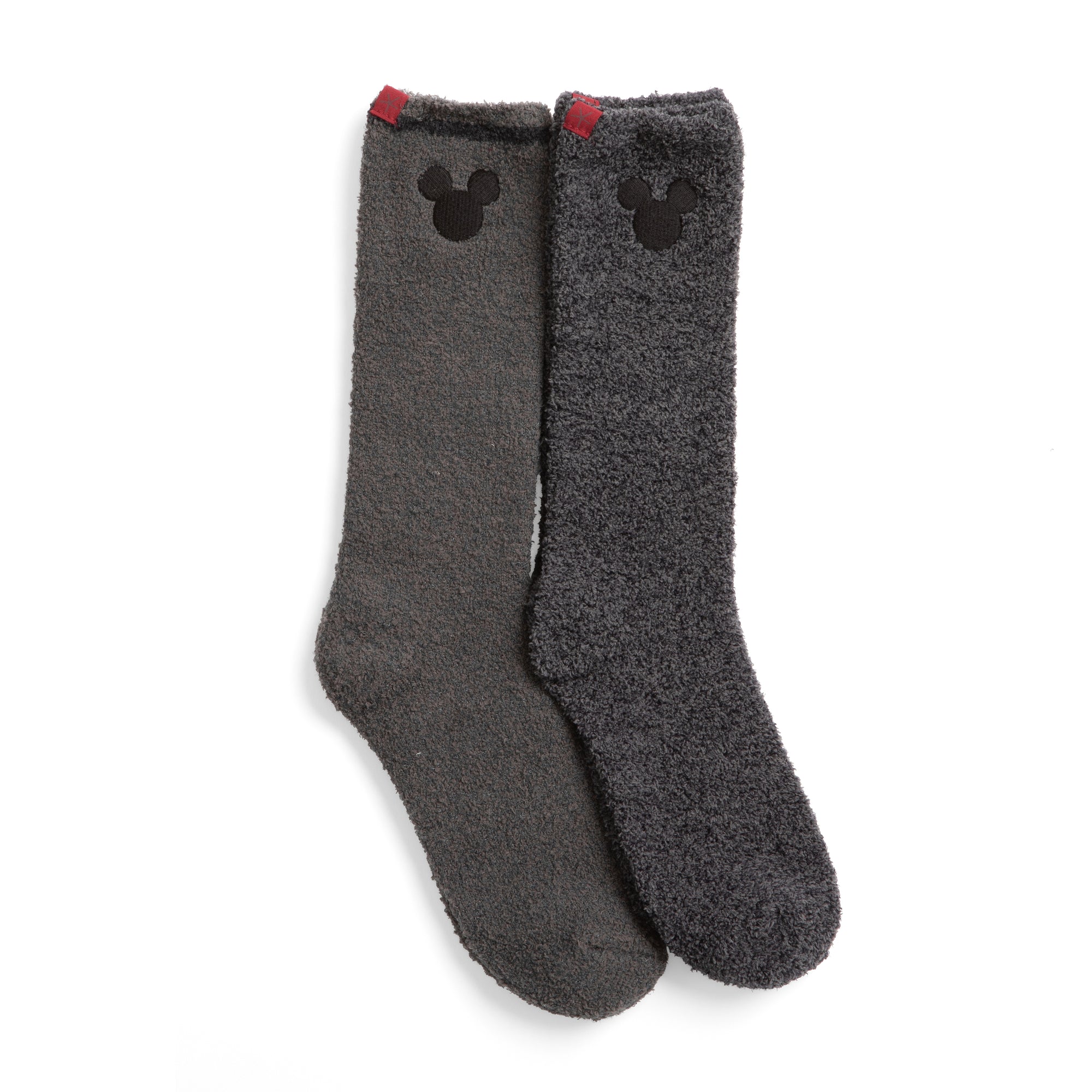 Cozychic Classic Disney Men's Mickey Mouse 2-Pack Socks | Carbon Multi