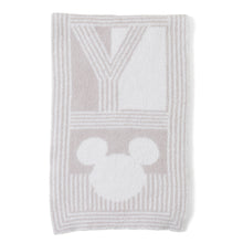 Cozychic Disney Classic Deco Stripe Mickey Scarf | Stone/Cream