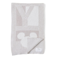 Cozychic Disney Classic Deco Stripe Mickey Scarf | Stone/Cream