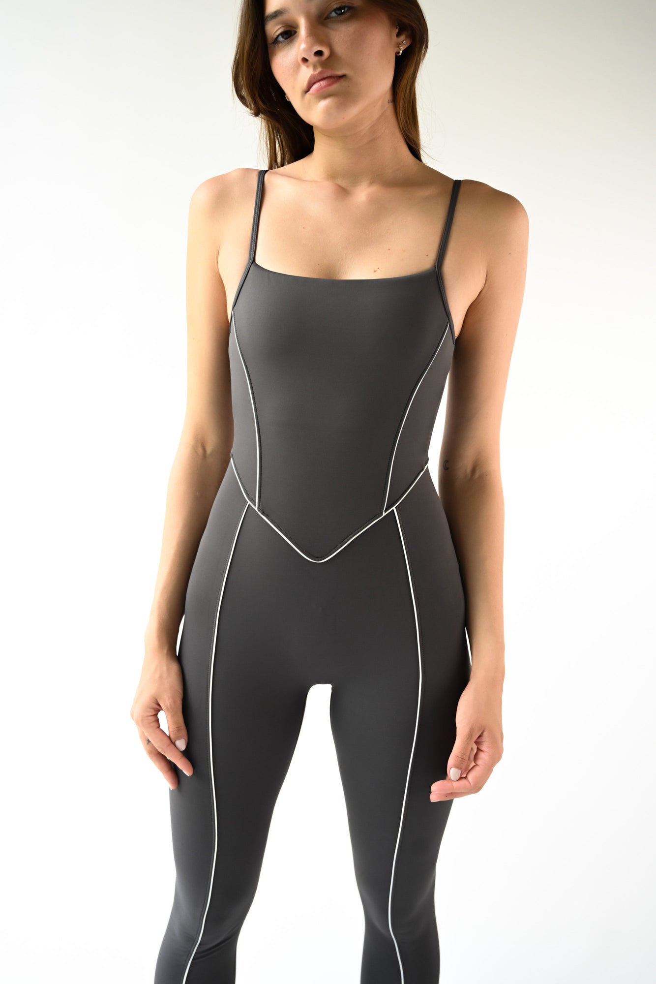 Billie Bodysuit | Charcoal