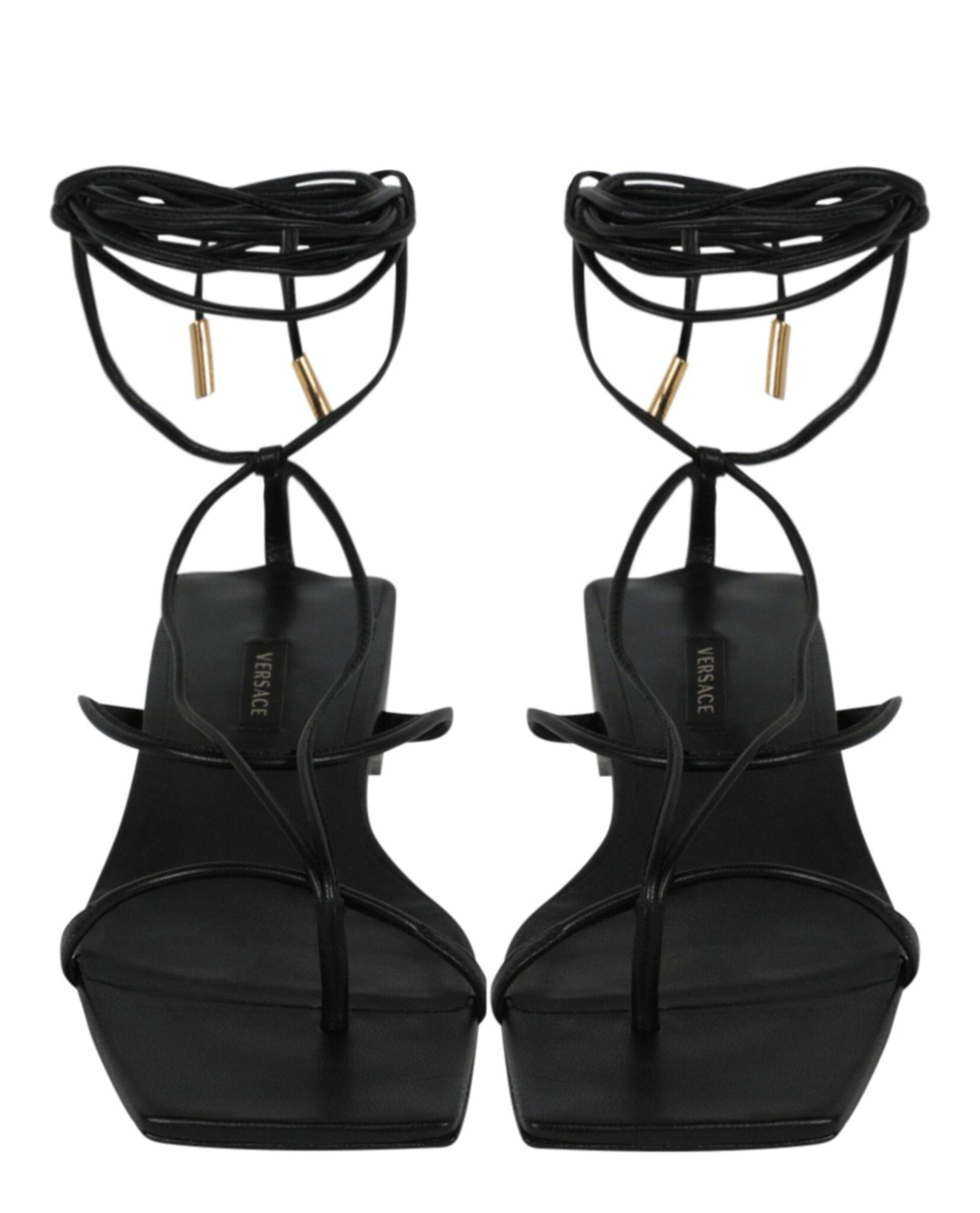 Versace | Lace-Up Sandals