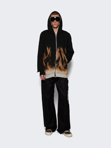 Rick Owens DRKSHDW | Jumbo Gimp Hoodie | Black & Terra
