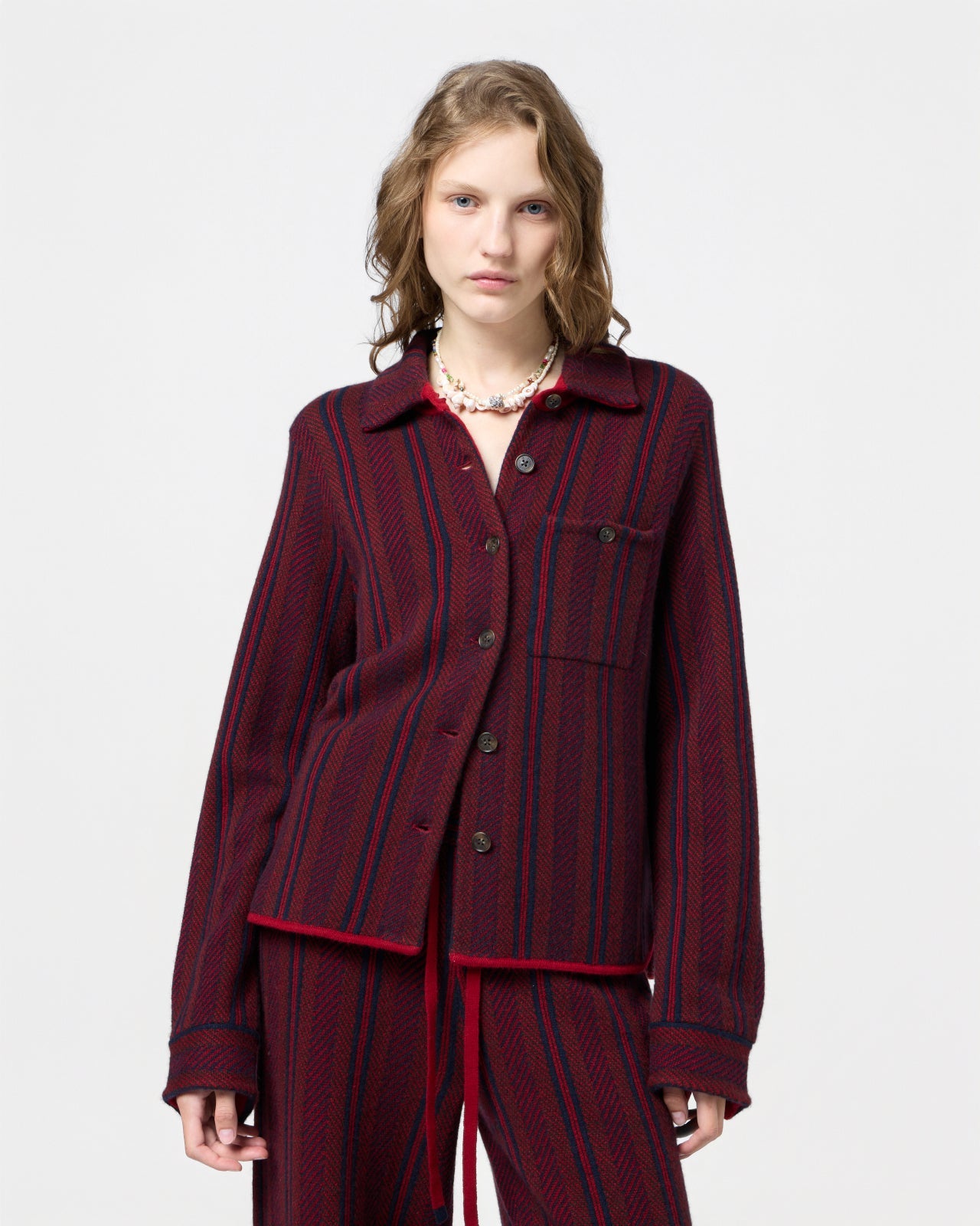 Dylan Stripe Shirt | Ruby Combo
