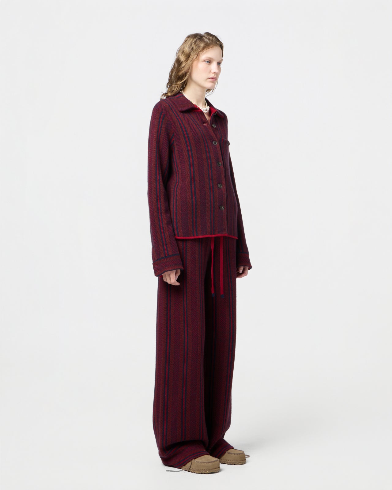 Dylan Stripe Shirt | Ruby Combo