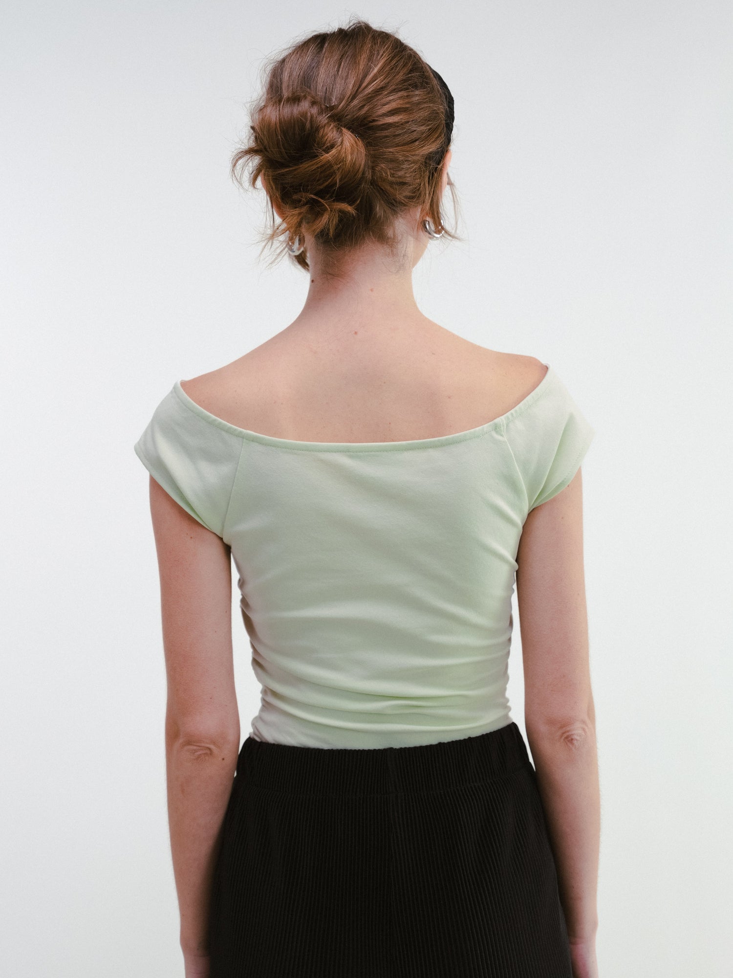 Poised Top | Almost Aqua