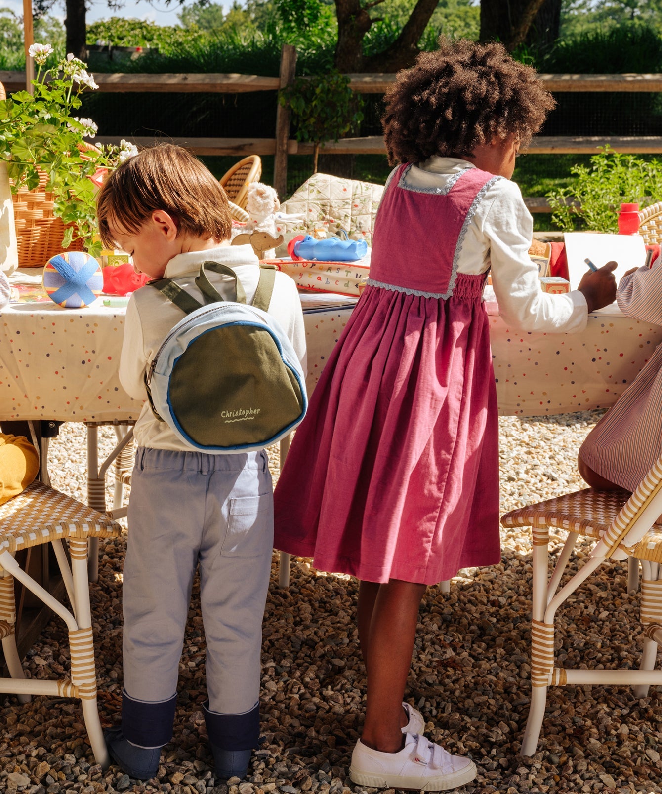 Girls | Dorothy Dress | Purple/Pink