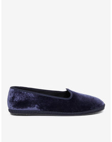 Drogheria Crivellini For Attersee - The Velvet Slip-Ons | Navy