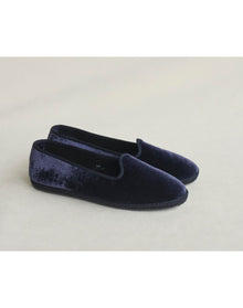 Drogheria Crivellini For Attersee - The Velvet Slip-Ons | Navy