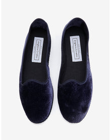 Drogheria Crivellini For Attersee - The Velvet Slip-Ons | Navy