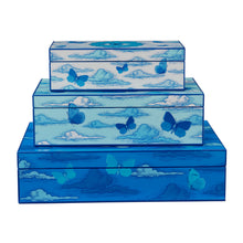 Medium Druggist Lacquer Box | Blue