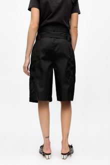 Duchesse Nylon Pocket Shorts | Black