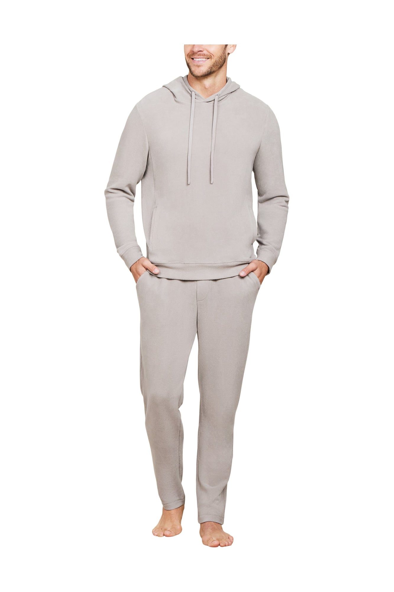 Mens | Malibu Collection Brushed Fleece Hoodie | Nickel