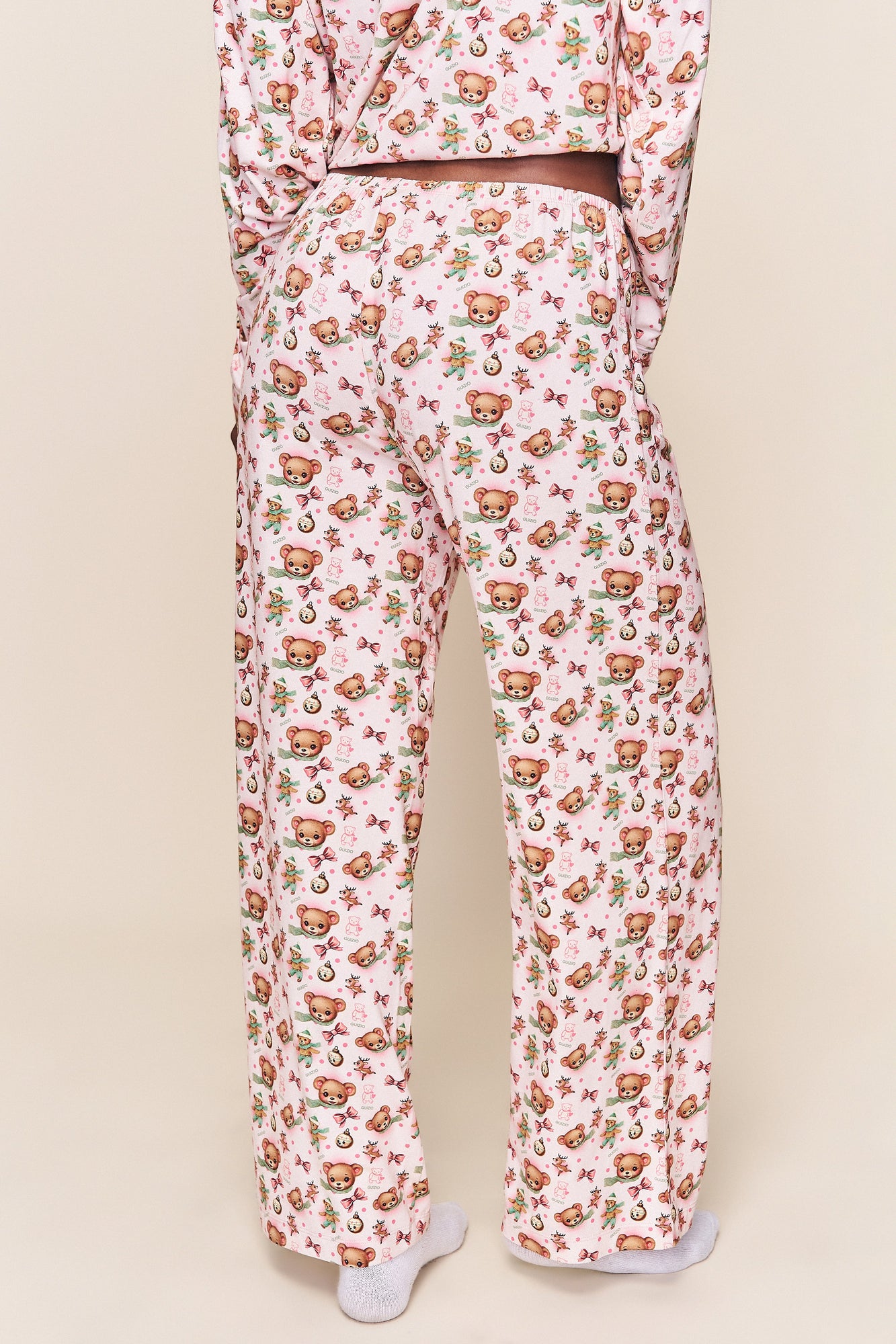 Womens | Ella Set | Holiday Teddy