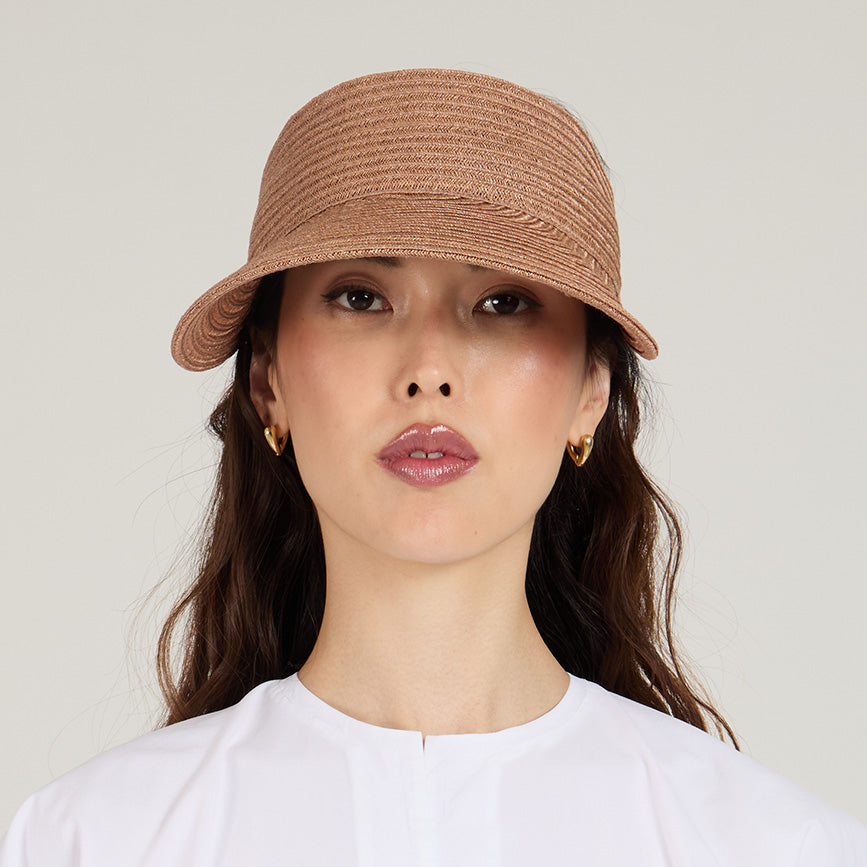 Ricky Hemp Packable Visor | Fawn