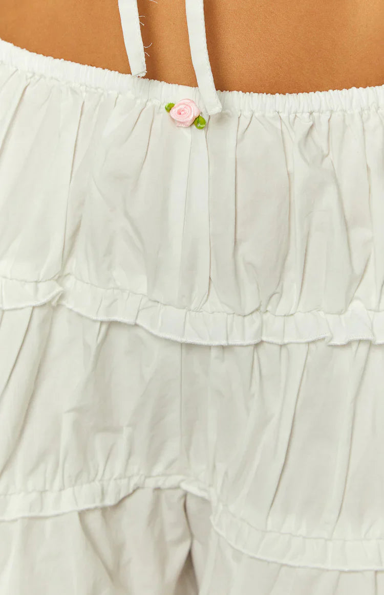 Eddie Shorts | White