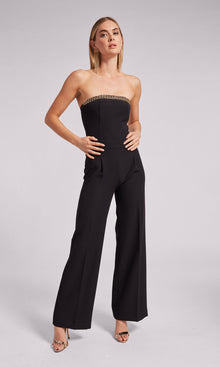 Elore Crepe Jumpsuit | Black