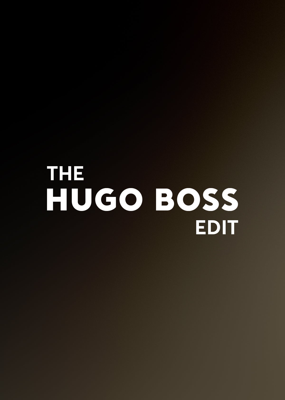 The Hugo Boss Edit, Dallas
