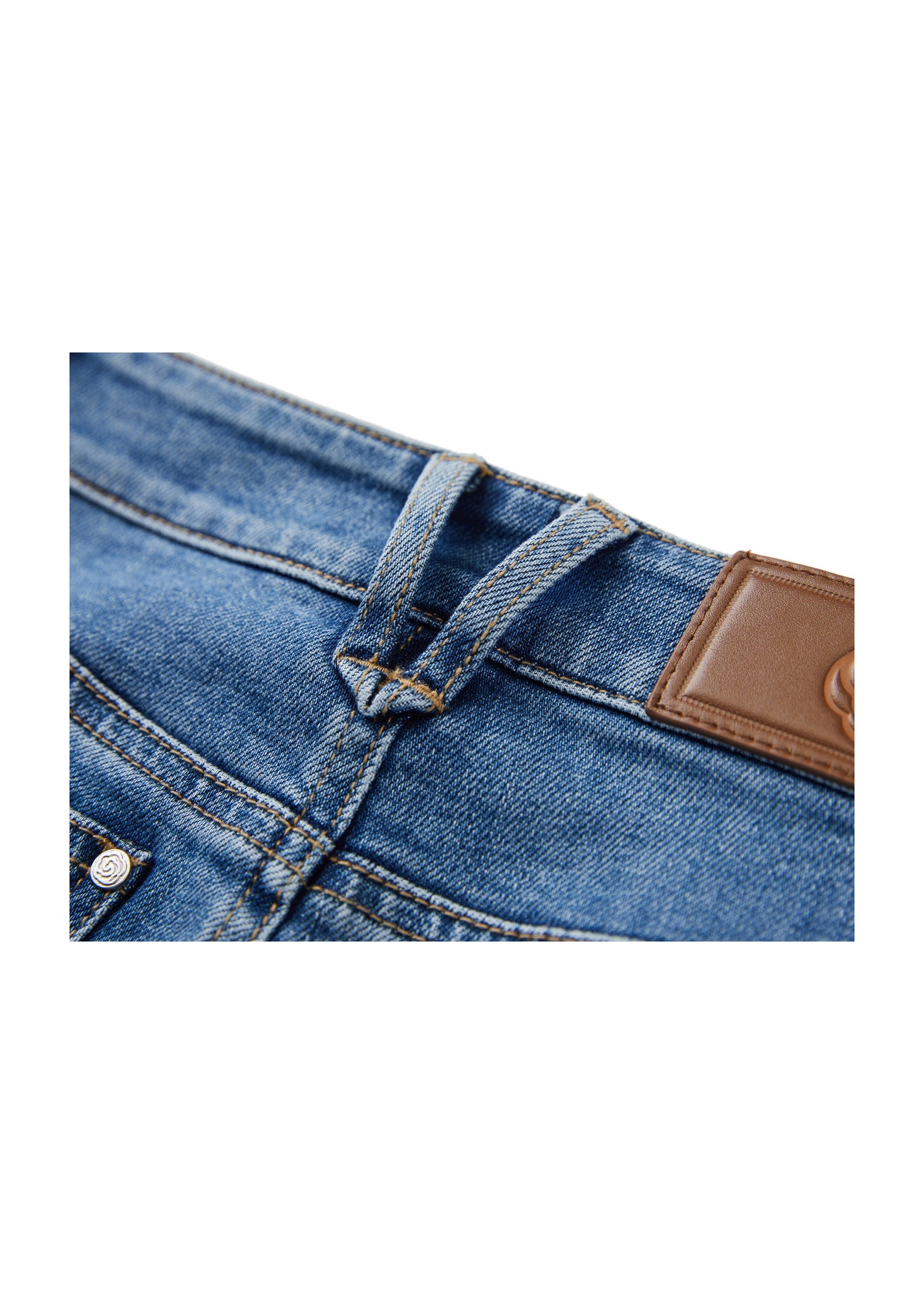 Embroidered Flare Jeans | Blue
