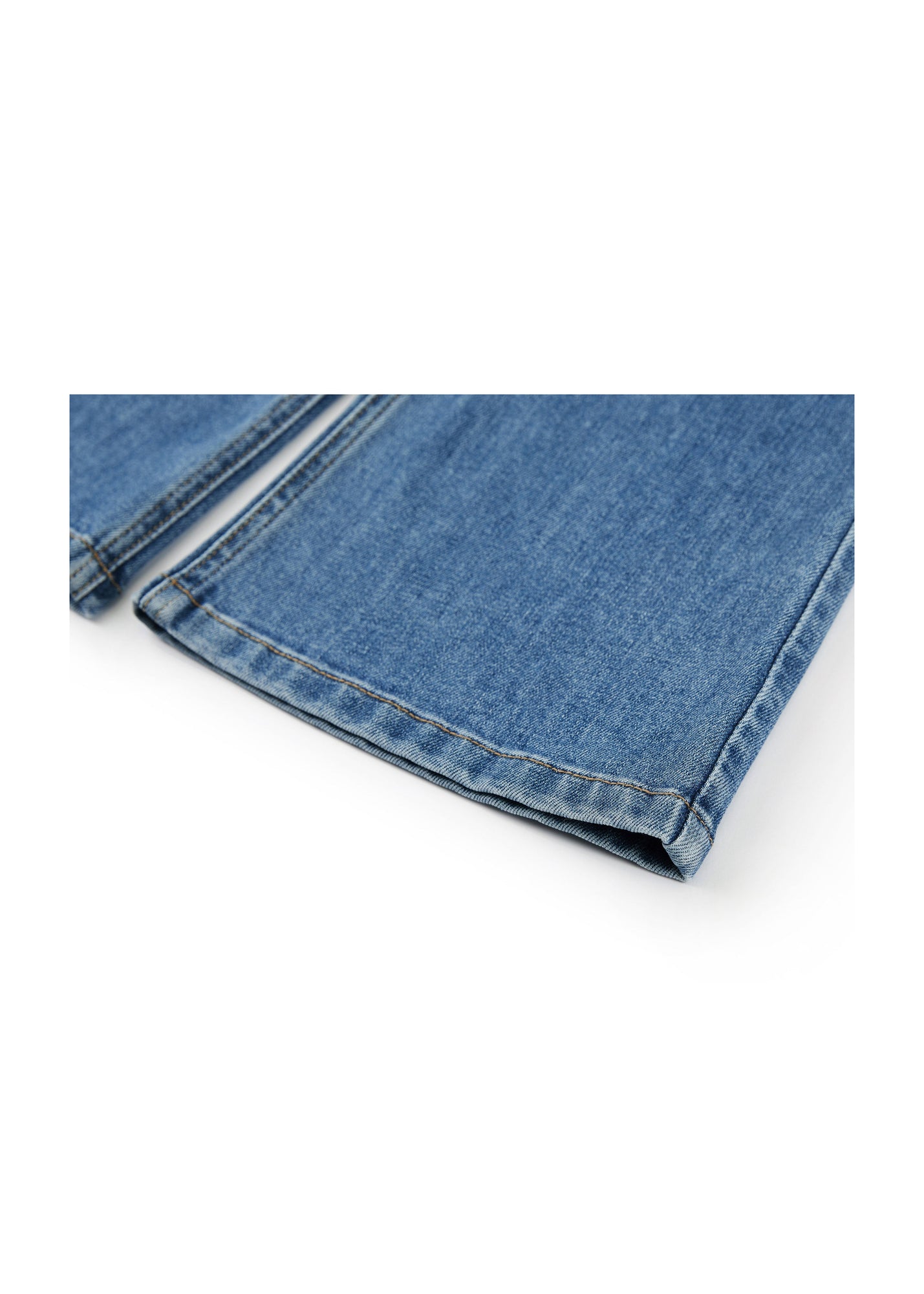 Embroidered Flare Jeans | Blue