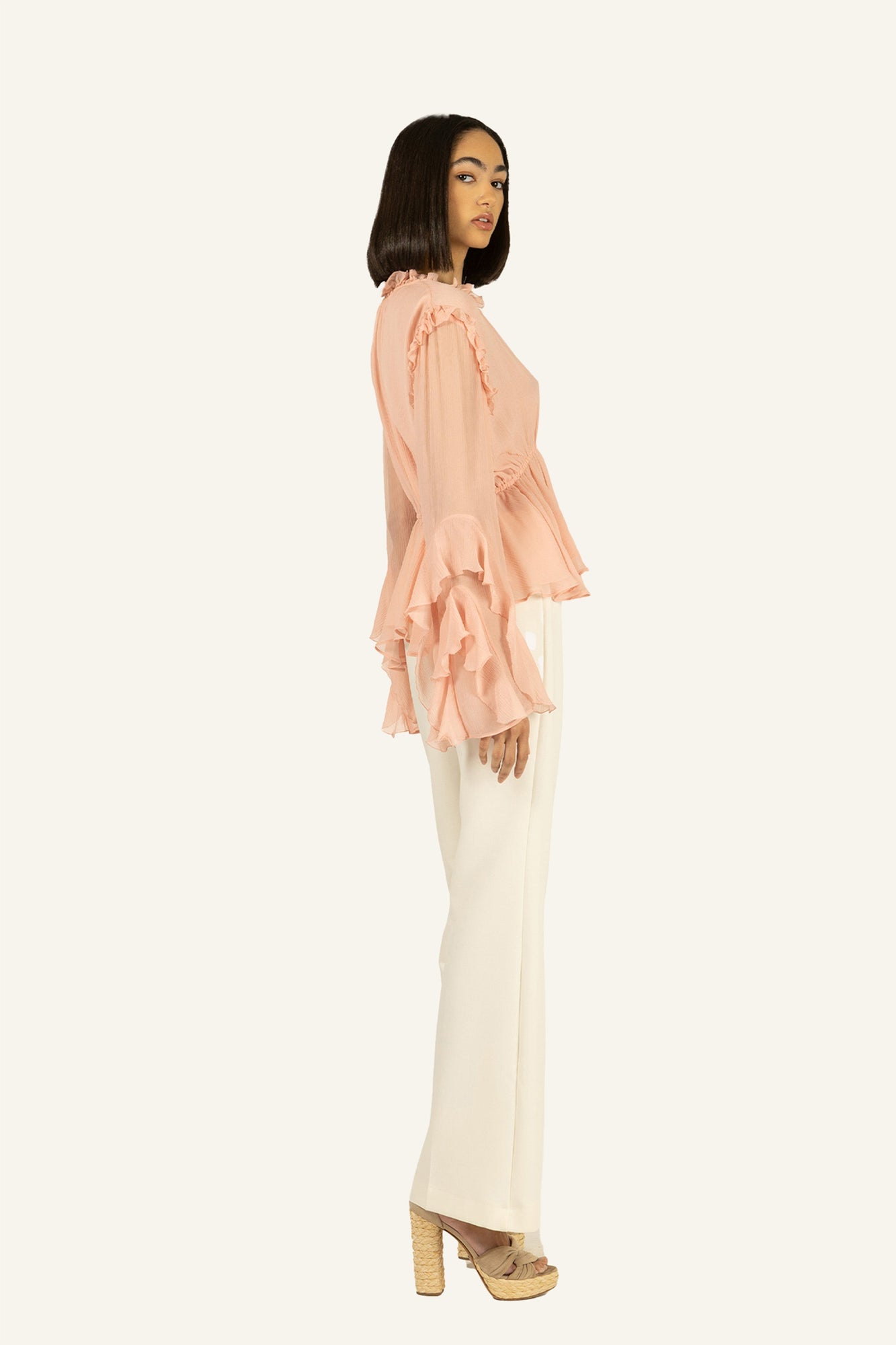 Emeline Blouse | Peach